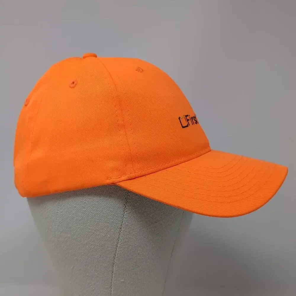 Kati Baseball Cap Orange One Size First Trust Financial Bank High Vis Hat